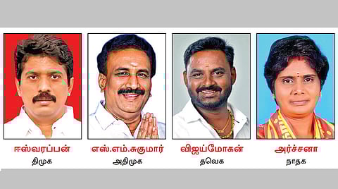 ஆற்காடு தொகுதியில் அசத்தப் போவது யார்?