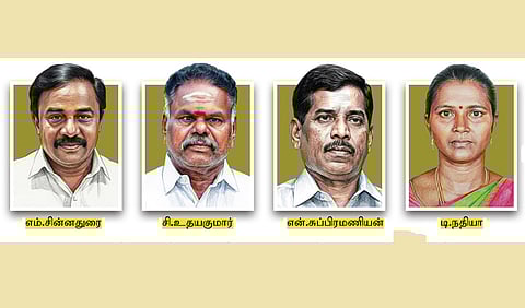 கந்தர்வக்கோட்டை தொகுதியில் களம் காணும் பங்காளிகள் - முந்துவது யார்?