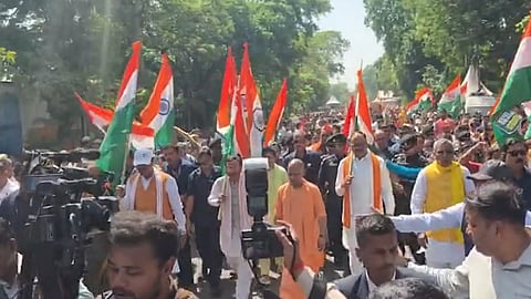 மகளிர் இடஒதுக்கீடு மசோதா நிறைவேறாததற்கு எதிராக உ.பி. முதல்வர் யோகி நடைபயணம்