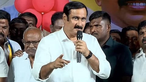 திமுக மீண்டும் ஆட்சிக்கு வந்தால் பெண்கள், குழந்தைகள், இளைஞர்களை ஆண்டவனாலும் காப்பாற்ற முடியாது: அன்புமணி