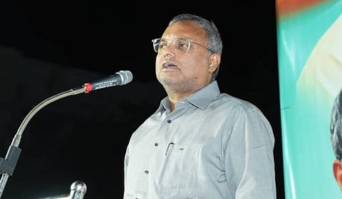 “எனது அலுவலகத்தில் பறிமுதல் செய்த பணம் என்னுடையது அல்ல” - கார்த்தி சிதம்பரம் எம்.பி.