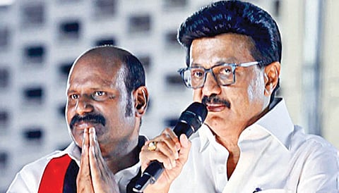 தி.நகர் தொகுதி திமுக வேட்பாளர் ராஜா அன்பழகனை ஆதரித்து முதல்வர் மு.க.ஸ்டாலின் பிரச்சாரம் செய்தார்.