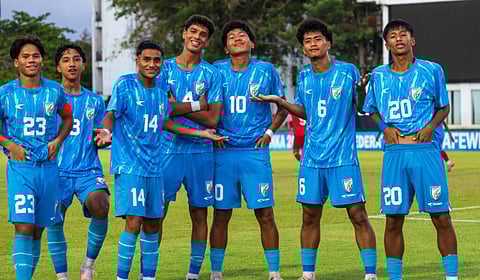 கத்தார் கால்பந்து அணிக்கு எதிராக இந்திய யு-17 அணி 2 ஆட்டத்தில் மோதல்