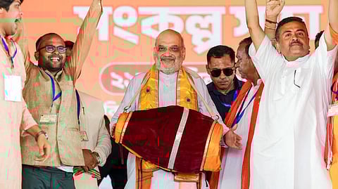 பல தார மணத்துக்கு தடை: மேற்கு வங்கத்தில் அமித் ஷா உறுதி