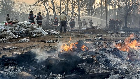 விபத்து நடந்த பகுதி