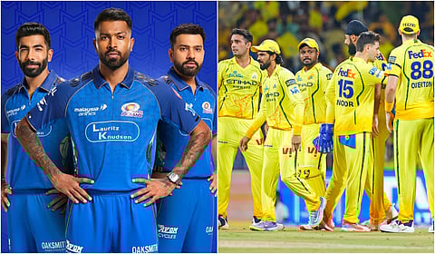 தடுமாறி வரும் முன்னாள் சாம்பியன்களான மும்பை - சிஎஸ்கே இன்று பலப்பரீட்சை: ரோஹித் சர்மா, தோனி களமிறங்க வாய்ப்பு