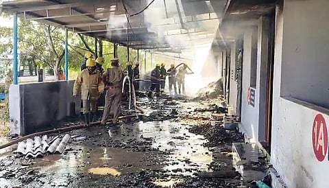 விருதுநகர் பட்டாசு ஆலை விபத்து: தேசிய மனித உரிமைகள் ஆணையம் தாமாக முன்வந்து விசாரணை