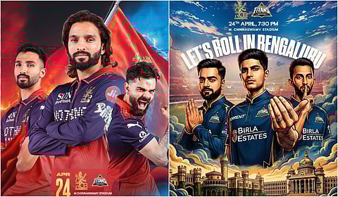 தோல்வியில் இருந்து மீண்டு வருமா குஜராத்? - ஆர்சிபி அணியுடன் இன்று பலப்பரீட்சை