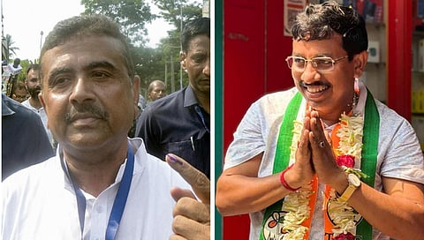 சுவேந்து அதிகாரி -&nbsp;பபித்ரா கர் 