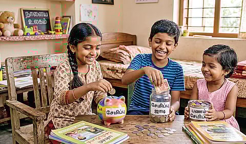 சேமிப்பதில்.. சம்பாதிப்பதில்.. அதிக ஆர்வம் காட்டும் சிறுவர்கள்!