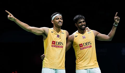 தாமஸ் கோப்பை பாட்மிண்டன் கால் இறுதிக்கு முன்னேறியது இந்தியா 