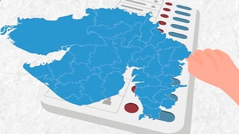 குஜராத்தில் உள்ளாட்சி தேர்தல்: 15 மாநகராட்சியிலும் பாஜக அமோகம்