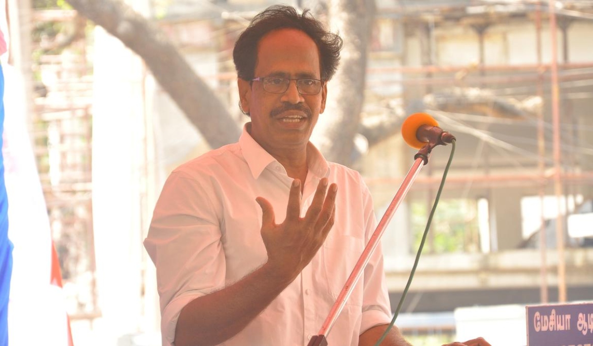 “மாநிலங்களுக்கு இடையே மோதலைத் தூண்டும் பிரதமர் மோடியின் பேச்சு” - மு.வீரபாண்டியன் சாடல்