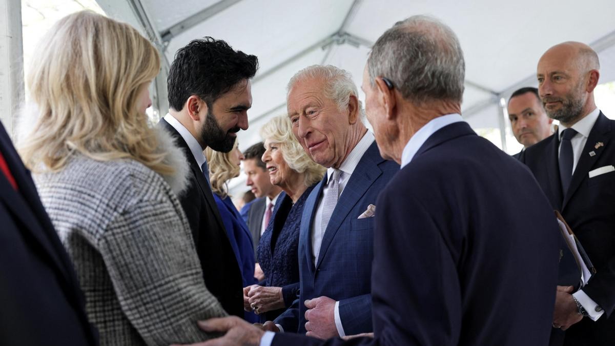 பிரிட்டன் மன்னர் சார்லஸை சந்தித்த நியூயார்க் மேயர் மம்தானி