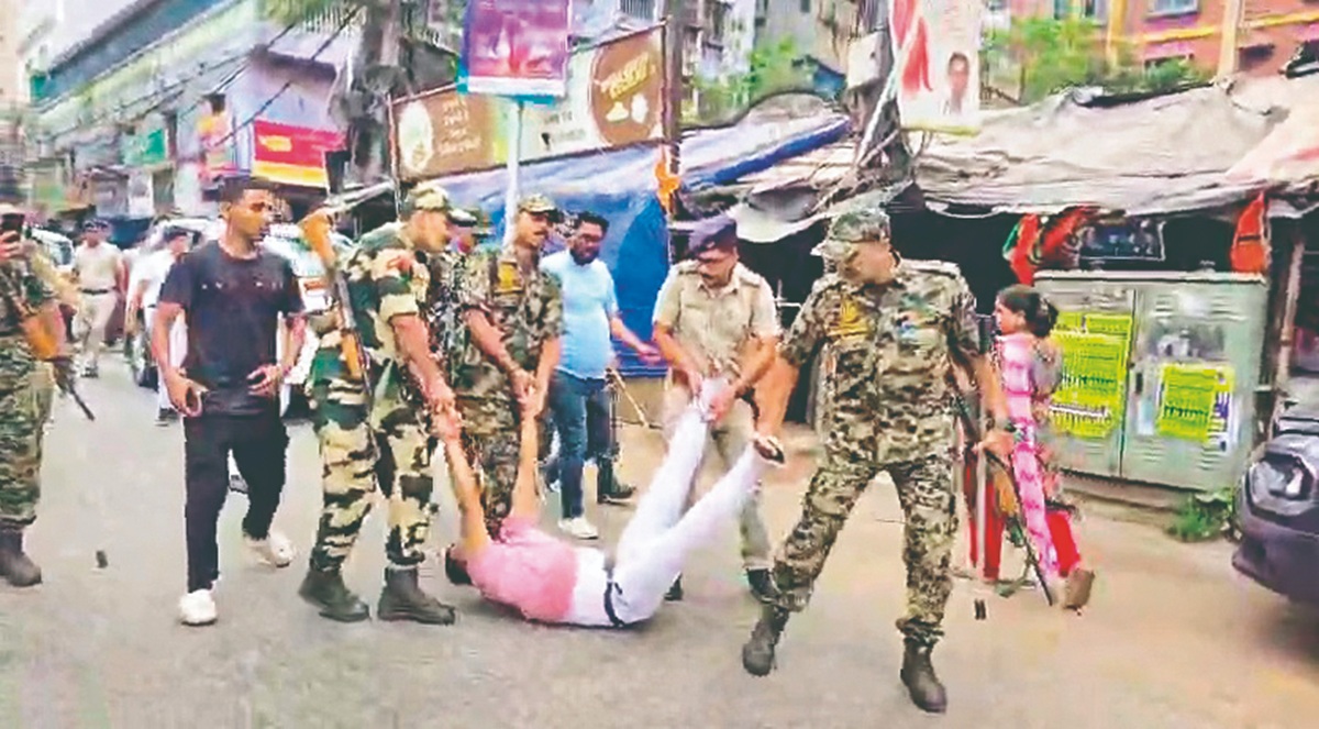 மேற்கு ​வங்கத்தில் 2-ம் கட்ட தேர்தலில் பல இடங்களில் வன்முறை