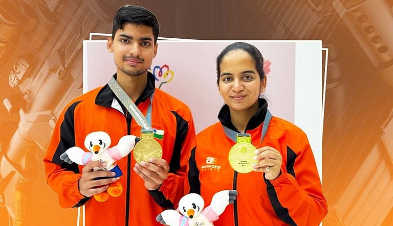 டெஃப் ஒலிம்பிக்ஸ் போட்டியில் இந்திய ஜோடிக்கு தங்கம்