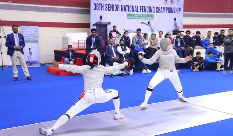 தேசிய வாள்வீச்சில் தமிழகத்துக்கு தங்கம்