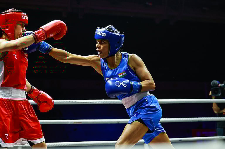 உலக குத்துச்சண்டை போட்டி: நிகத் ஜரீன், ஜெய்ஸ்மின் இறுதிப் போட்டிக்கு முன்னேற்றம்