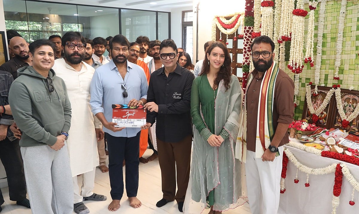 பிரபாஸ் நடிக்கும் ‘ஸ்பிரிட்’ படப்பிடிப்பு தொடக்கம்