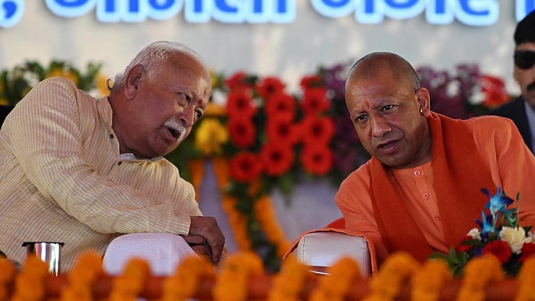 “ஆர்எஸ்எஸ்-க்கு வெளிநாட்டு நிதி வரவில்லை” - யோகி ஆதித்யநாத்