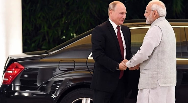 ரஷ்ய அதிபர் புதின் இன்று இந்தியா வருகை