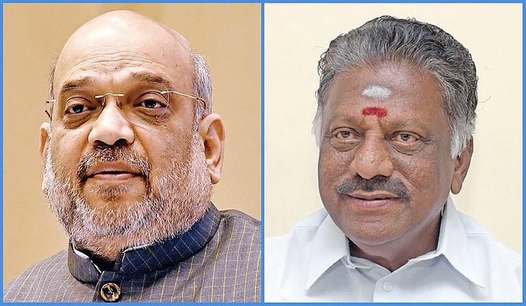 உள்துறை அமைச்சர் அமித் ஷாவுடன் ஓபிஎஸ் சந்திப்பு