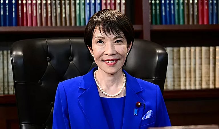 கடின உழைப்புக்கு குரல் கொடுத்த ஜப்பான் பிரதமர் சனே டகாய்ச்சிக்கு விருது