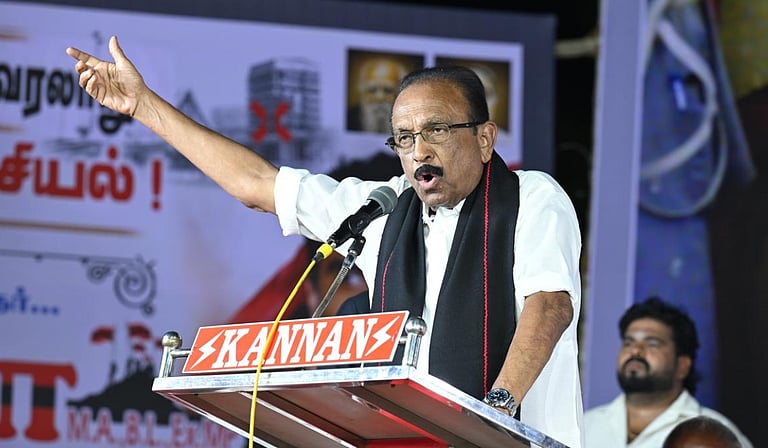 “100 அமித் ஷாக்களை பார்த்த கட்சி திமுக” - வைகோ பேச்சு