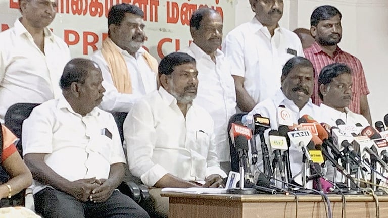 “நான் சொல்லித்தான் அன்புமணிக்கு அமைச்சர் பதவி” - ஜி.கே.மணி ஆதங்கம்