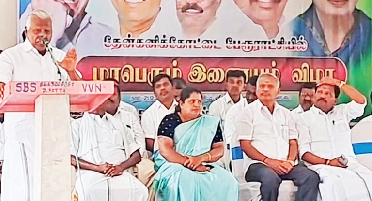 “தவெக தூய கட்சி அல்ல... கலப்பட கட்சி!” - அதிமுக துணை பொதுச் செயலாளர் கே.பி.முனுசாமி விமர்சனம்