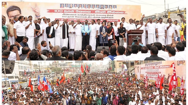 “இந்திய விவசாயிகளுக்கான குரல் இது” -  ஆர்ப்பாட்டம் குறித்து ஸ்டாலின் பதிவு