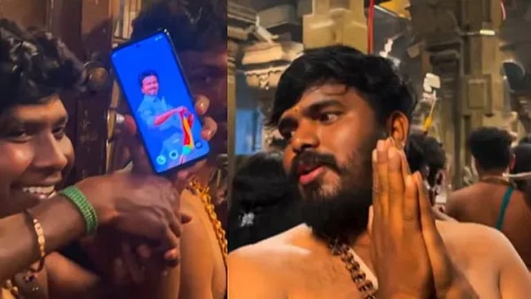 திருச்செந்தூர் கோயிலில் வீடியோ எடுத்த தவெகவினர்: போலீஸில் புகார்