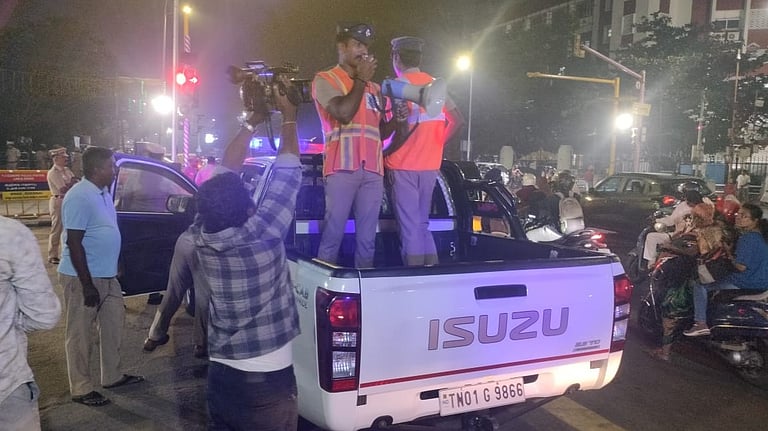 சென்னையில் விபத்துகள், குற்றங்கள் இல்லாத புத்தாண்டு தினம்: காவலர்களுக்கு ஆணையர் அருண் பாராட்டு!