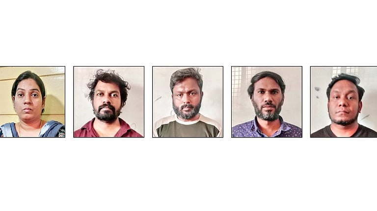 கிரானைட் அதிபரை கடத்திய பெண் உள்பட 5 பேர் கைது - ஹவாலா பணப் பறிமாற்றமா?
