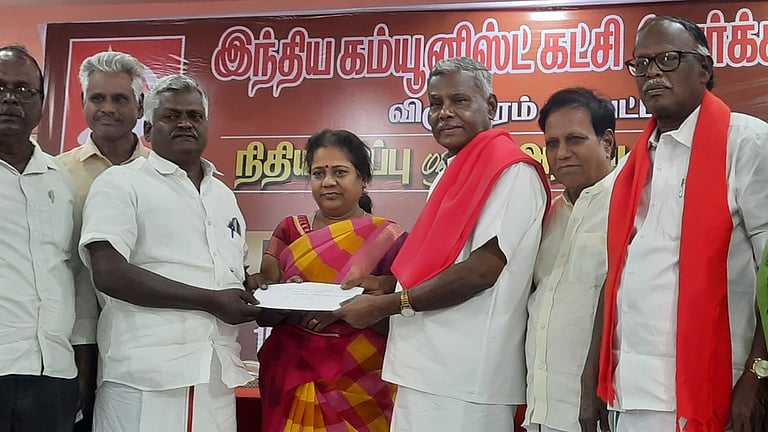 “சென்னை ஆர்ப்பாட்டத்தில் கடும் அடக்குமுறையை ஏவியது காவல் துறை” - பெ.சண்முகம் காட்டம்