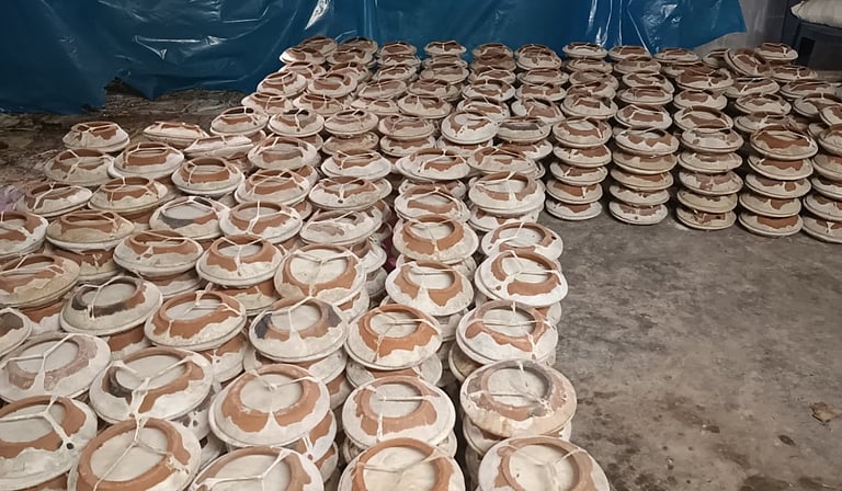 கொத்திமங்களம் பகுதியில் பாரம்பரிய முறையில் போகி மேளம் தயாரித்து விற்பனை!