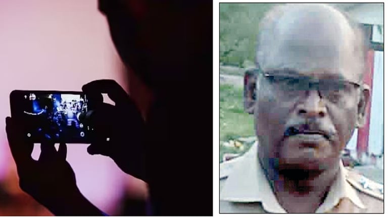 கழிப்பறையில் செல்போன் கேமரா மூலம் பெண் காவலர்களை வீடியோ எடுத்த எஸ்எஸ்ஐ கைது