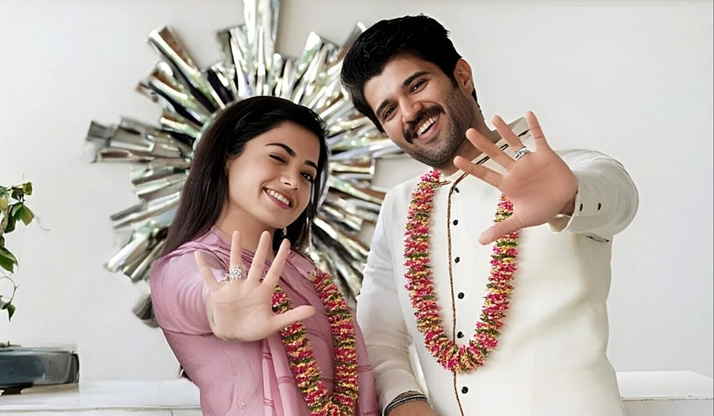 ராஷ்மிகா திருமணத்துக்கு நெதர்லாந்து ரோஜாக்கள்