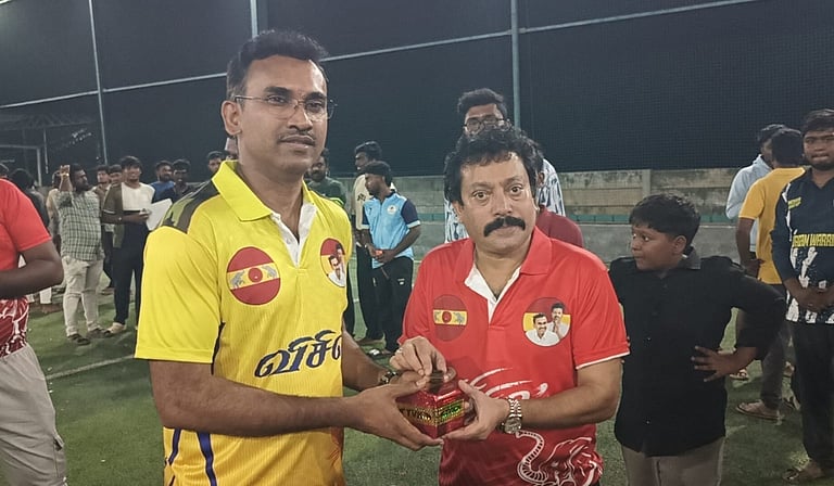 ‘‘கரூர் சம்பவத்தை வைத்து பாஜக மிரட்ட முயல்கிறது’’ - தவெக அருண்ராஜ் குற்றச்சாட்டு