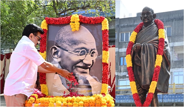 “மதவெறியை மாய்ப்போம்; மகாத்மாவைப் போற்றுவோம்” - முதல்வர் ஸ்டாலின்