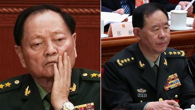 ஊழல் புகாரில் சீன ராணுவத்தின் 2 தளபதிகள் பதவி நீக்கம்