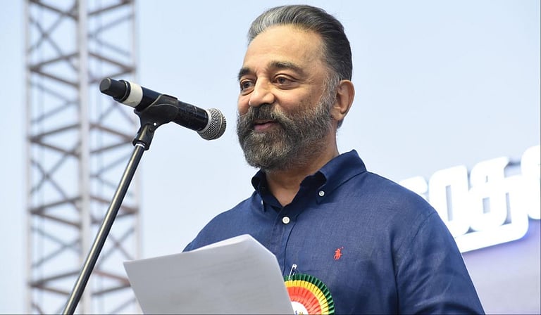 “தேர்தலின் மாபெரும் முரசொலியாகப் போகிறது ‘பராசக்தி’ திரைப்படம்” - கமல்ஹாசன்