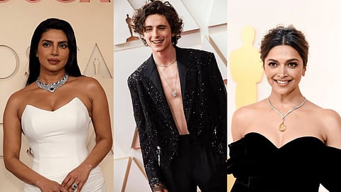 Priyanka Chopra, Timothée Chalamet, Deepika Padukone