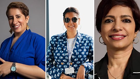 Guneet Monga Kapoor, Rabia Chopra and Jyoti Deshpande