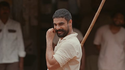 Tovino Thomas in the film