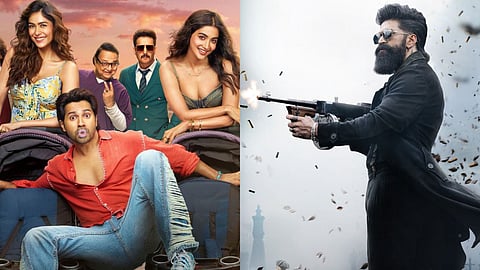 A still from 'Hai Jawani Toh Ishq Hona Hai' and 'Toxic'