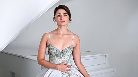 Alia Bhatt poses during a portrait session during the 79th annual Cannes Film Festival at the Martinez Hotel on May 12, 2026 in Cannes, France