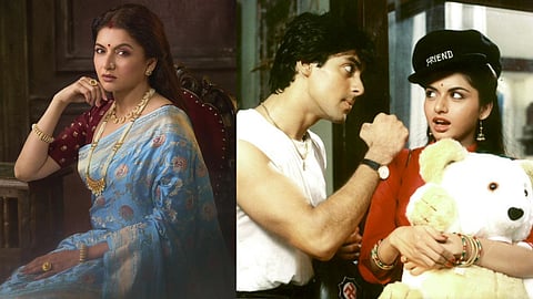 Bhagyashree; a still from 'Maine Pyaar Kiya'