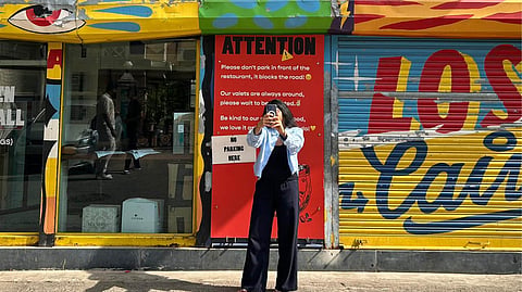 Veronica's Road in Ranwar Village is a popular spot for photography and videography.