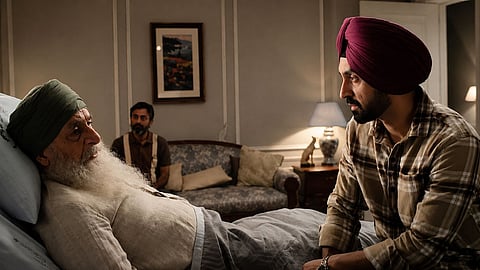 Naseeruddin Shah and Diljit Dosanjh